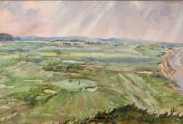 Webster, T.S THE GLEN GOLF COURSE NORTH BERWICK - watercolour signed by the artist-image 14