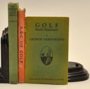 Golf Instruction books from 1916 onwards (3)
