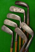 7x various putter incl Tom Reekie Elie Gem, another early