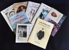 Scarce collection of Famous Scottish Golfers booklets some signed to incl Bob MacAlindin signed