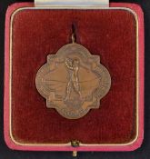 1968 The Amateur Golf Championship bronze medal - played at Troon and engraved on the reverse