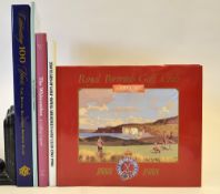 Royal Golf Histories (3) one signed -