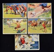 Collection of 5x early North British Rubber Co