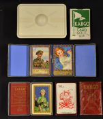 Scarce Silver King bakelite golf ball box c.1920's with a Silver King Square mesh golf ball and