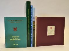 Scottish Golf Club Centenary Books - mostly western region to incl