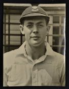 Reverend David Sheppard Signed Cricket Press Photograph c.1950 signed to the front in ink, faded
