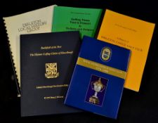 Scottish Golf Club Centenary books-from the East Lothian region to incl