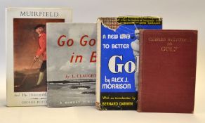 Various Golf Book Selection to include George Pottinger
