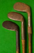 3x niblicks to incl Fairlie's Patent Anti-shank smf, Oak Brand model et al