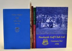 Scottish Golf Club Centenary books-from the East Lothian/Borders region to incl