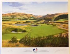 Baxter, Graeme (After) signed 1996 PGA CUP-THE MONARCHS COURSE GLENEAGLES - 2ND HOLE