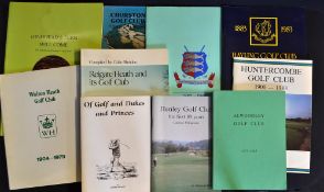 Golf Club Histories and Centenary Books (10) - Walton Heath Golf Club 1904-1979; Alwoodley Golf Club