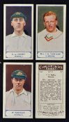 1926 JA Pattreiouex Cricketer Series Cigarette Card Selection a set of 75 - mostly in good clean
