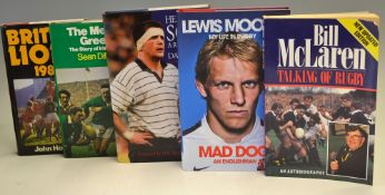 Rugby Autobiography and Other Books one signed - to incl 
