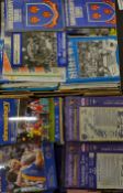 Comprehensive Shrewsbury Town football programme collection from 1970's to 2015, mainly homes and