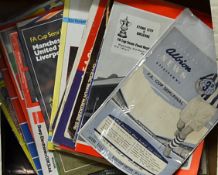 Collection of FA Cup Semi-Final programmes to include 1960 onwards, good content of 1970's including