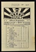 1945/46 Carlisle Utd v Crewe Alexandra football programme dated 27 April, Division 3 (N) match. (4