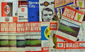 1968/69 Manchester United match programmes to include homes (15), including AC Milan (EC Semi-