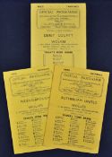 1946/47 Wolverhampton Wanderers football programme including v Rotherham Utd (FAC), Middlesbrough,