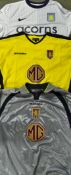2010/11 Emile Heskey Aston Villa match worn football shirt and shorts a home strip short sleeve