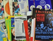 Collection of Youth match programmes, mainly FA Youth Cup but others noted, to include FA Youth