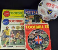 Panini sticker albums includes Football 78, Football 79, Football 80, Football 81, albums are