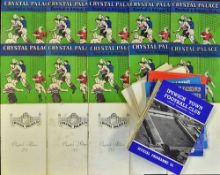 Collection of the pocket sized early 1960's programmes to include Reading, Crystal Palace, Ipswich