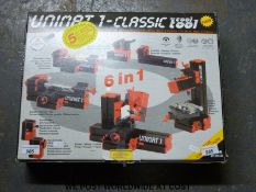 A Unimat 1 lathe in original box with instructions etc