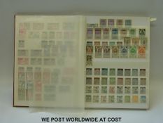 A stockbook of stamps from the French colonies from early issues