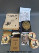 A collection of Guinness ephemera to include beer mats 1960s onwards, pocket calendars, postcards,