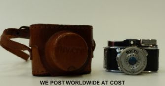A Mycro IIIA miniature spy camera in case