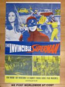 UK cinema/movie poster Invincible Superman