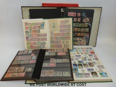 A collection of Commonwealth stamps, Victoria - QEII,