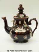 A Bargeware teapot with 
