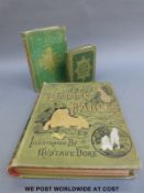 Gustave Doré illustrated La Lontaine's Fables, 19thC art edition in gilt pictorial binding folio,