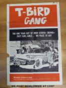 Two The T-Bird Gang cinema/movie posters