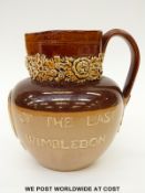 Doulton Lambeth salt glazed jug,
