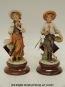 A pair of Florence figures
