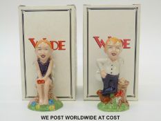 Two Wade boxed fairies,