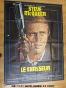 Three Steve McQueen interest cinema/movie posters Challenge One,
