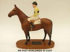 Beswick Arkle with Pat Taffe Up Connoisseur figure