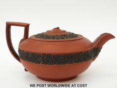 Wedgwood 19thC terracotta teapot