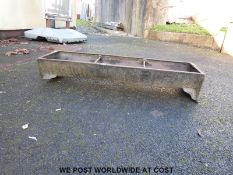 A cast iron pig trough (L91 x W26cm)