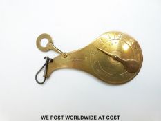 A Hall's patent Parnell pendulum letter scale