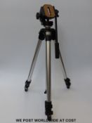 A Manfrotto camera tripod 0550L with 128LP head
