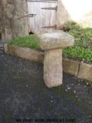 A sundial stand (H53cm)