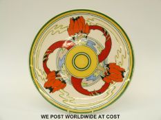 Clarice Cliff for Wedgwood charger 'Solitude', boxed.