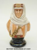 Michael Sutty small bust of Lawrence of Arabia,