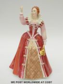 Royal Doulton Queens of the Realm Queen Elizabeth I HN 3099,