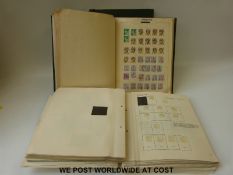 A stockbook and two albums containing a quantity of stamps from France from early issues,